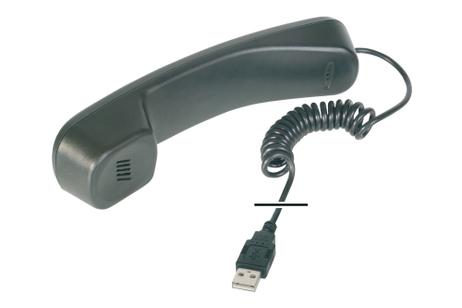 Digitus SKYPE USB telephone handset DA-70772 - IP-håndsett (DA-70772)