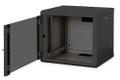 DIGITUS 9U Wall Mounting Cabinet 509x600x450 mm. Black  (DN-19 09-U-SW)