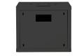 DIGITUS 9U Wall Mounting Cabinet 509x600x450 mm. Black  (DN-19 09-U-SW)