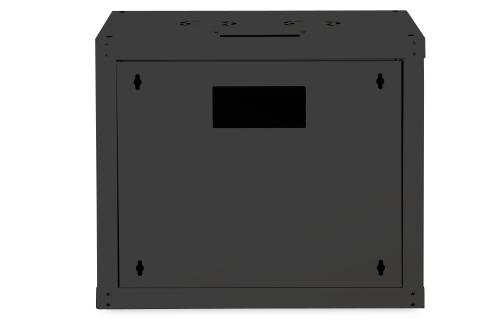 DIGITUS 9U Wall Mounting Cabinet 509x600x450 mm. Black  (DN-19 09-U-SW)