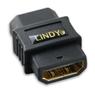 LINDY HDMI Doppelkupplung Premium Typ A  F/F  HDMI 19PO, vergoldet