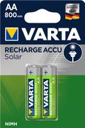 VARTA 1x2 Solar Accu AA NiMH 800 mAh Mignon