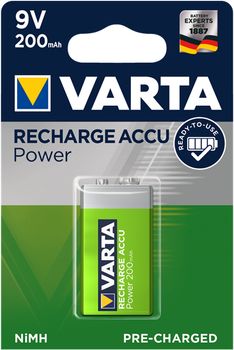 VARTA Batteri Laddbart 6F22,9V (56722101401)