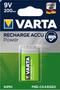 VARTA Batteri Laddbart 6F22,9V