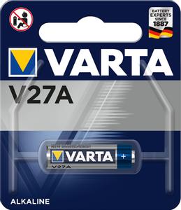 VARTA Electronics Batterie V27 A Alkali-Mangan 20 mAh 12V (4227101401)
