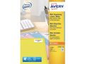 AVERY Etiket Avery L7654 Laser Hvid 45,7x25,4mm 40/ark Æsk/100