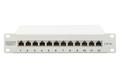 DIGITUS 10" PatchPanel. Cat6a. 12 Port. STP. Grey (DN-91612S-EA-G)
