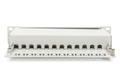 DIGITUS 10" PatchPanel. Cat6a. 12 Port. STP. Grey (DN-91612S-EA-G)