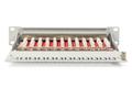DIGITUS 10" PatchPanel. Cat6a. 12 Port. STP. Grey (DN-91612S-EA-G)