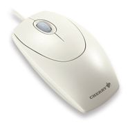 Cherry OPTICAL MOUSE W/SCROLL WHEEL PS2/USB BUSINESS STD DESIGN LT GRY