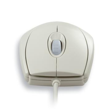 Cherry OPTICAL MOUSE W/SCROLL WHEEL PS2/USB BUSINESS STD DESIGN LT GRY (M5400)