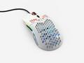 GLORIOUS PC Gaming Race Model O Optisk Pixart PMW 3360 12000dpi Hvid (GO-WHITE)