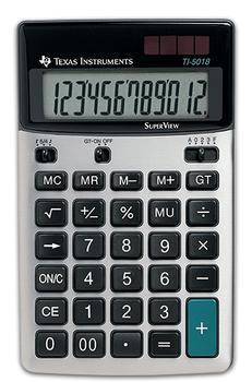 TEXAS TI-5018 SV Bord kalkulator (TI-5018 SV)