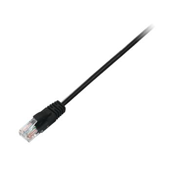 V7 CAT6 ETHERNET BLACK UTP 50CM RJ45 100 COPPER SNAGLESS CABL (V7CAT6UTP-50C-BLK-1E)