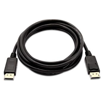 V7 DISPLAYPORT 1.2 CABLE 3M 10FT DATA AND VID CABLE 21.6 GBPS 4KU CABL (V7DP2DP-03M-BLK-1E)