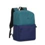 RIVACASE 5560 Backpack Black, Turquoise