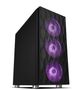 COOLTEK Geh Cooltek Eins RGB Midi Tower, Schwarz       ATX/ M-ATX/ ITX (CT ER)