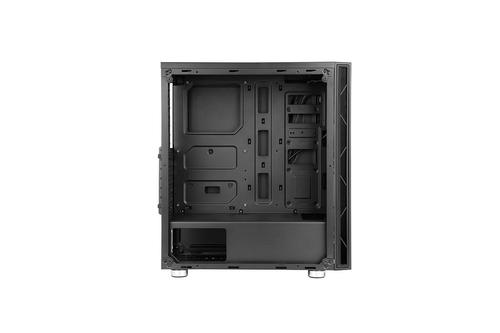 COOLTEK Geh Cooltek Eins Basic Midi Tower, Schwarz     ATX/ M-ATX/ ITX (CT EB)