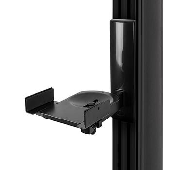 B-TECH Speaker Wall Mount Ultragrip Pro Side Clamp Black (BT77/B)