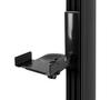 B-TECH Speaker Wall Mount Ultragrip Pro Side Clamp Black (BT77/B)