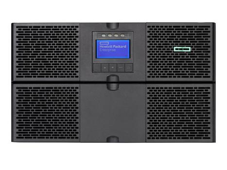 Hewlett Packard Enterprise HPE UPS R8000 G2 - UPS (rack-mountable) - AC 230 V - 7.2 kW - 8000 VA - Ethernet 10/ 100/ 1000 - output connectors: 6 - 6U - International (Q7G13A)