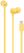 APPLE URBEATS3 EARPHONES WITH LIGHTNING CONNECTOR YELLOW IN ACCS