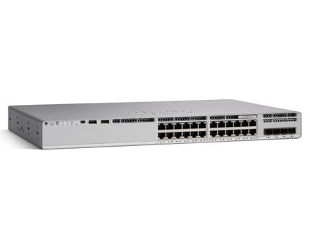 CISCO Catalyst 9200L 24-port PoE+, 4 x 1G, Network Advantage (C9200L-24P-4G-A)