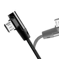 LOGILINK - USB 2.0 to micro-USB (90? angled) male, 0.3m (CU0141)