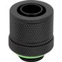 CORSAIR Hydro X Fitting Softline XF Compression 10/13mm, Fittings 4-Pack, Black
