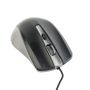 GEMBIRD MOUSE USB OPTICAL GREY/BLACK MUS-4B-01-GB GEMBIRD