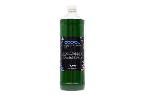 ALPHACOOL Eiswasser Crystal Green UV-aktiv, 1000ml Fertiggemisch (18545)