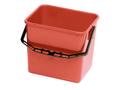 NORDEX Skurhink 4-kantig röd 6 l