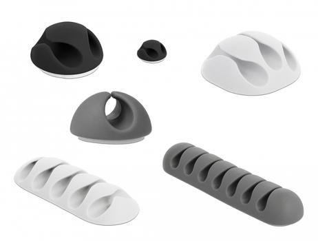 DELOCK Cable Holder Combo Set 6 pieces (18300)