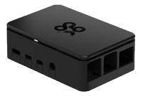 OKdo Raspberry Pi 4 standard case, 3 piece design, black (ASM-1900133-21_bulk)