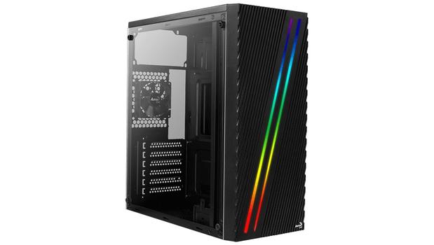 AEROCOOL Streak Midi Tower Black (AEROPGSSTREAK-A-BKRG)