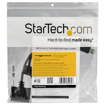 STARTECH USB 3.0 to 2.5? SATA III SSD / HDD Converter Cable w/ UASP (USB3S2SAT3CB)