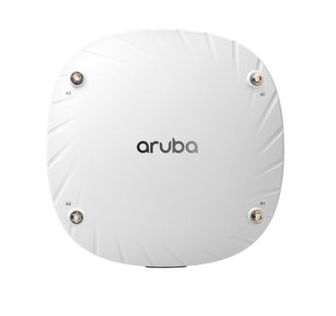 Hewlett Packard Enterprise Aruba AP-514 (RW) - Radio access point - Bluetooth 5.0 - Bluetooth,  Wi-Fi 6 - 2.4 GHz, 5 GHz - in-ceiling (Q9H57A)
