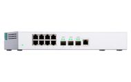QNAP QSW-308-1C SWITCH 8PORT 1GBPS 3PORT SFP+ 1RJ45 10G COMBOPORT PERP (QSW-308-1C)