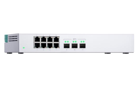 QNAP QSW-308S SWITCH 8PORT 1GBPS 3PORT SFP+ UNMANAGED SWITCH PERP (QSW-308S)