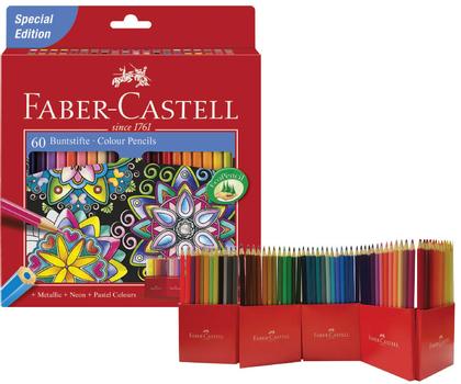 FABER-CASTELL Buntstift Castle 60er Kartonetui (111260)