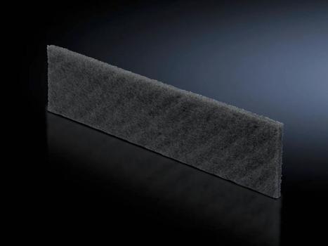 RITTAL VX Filtermatte für Sockel-Blende belüftet, Støvfilter,  Sort (8620100)
