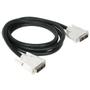 C2G DVI-kabel - enkel länk - DVI-I (hane) till DVI-I (hane) - 2 m (81200)