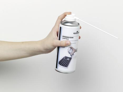 DURABLE Powerclean Air Spray Duster Invertible 200ml 579719 (579719)