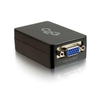 C2G Pro DVI-D to VGA Converter - Videokonverterare - DVI - VGA - svart (82401)