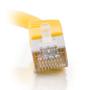 C2G Cat5e Booted Shielded (STP) Network Patch Cable - Patch-kabel - RJ-45 (hane) till RJ-45 (hane) - 10 m - STP - CAT 5e - formpressad - gul (83821)