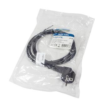 LOGILINK Power cable, CEE 7/7 (90°) to  (CP135)