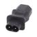 LINDY IEC C8 (Figure 8) to C13 Adapter Factory Sealed