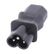 LINDY IEC C6 (Cloverleaf) to IEC C13 Adapter Factory Sealed