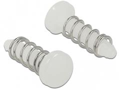 DELOCK Snap Rivet for heat sink - set 10 pieces white
