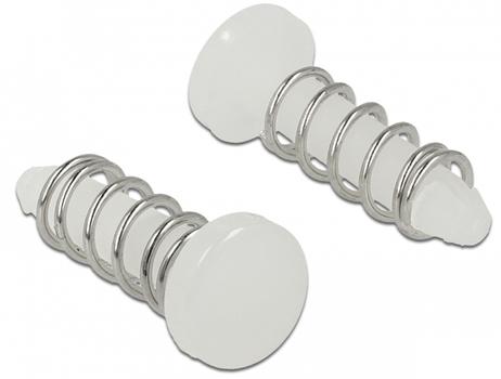 DELOCK Snap Rivet for heat sink - set 10 pieces white (18272)